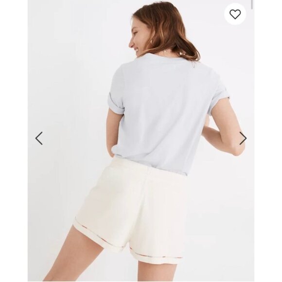 Madewell MWL Breeze Rainbow-Stitched Drawstring Shorts - Picture 2 of 6
